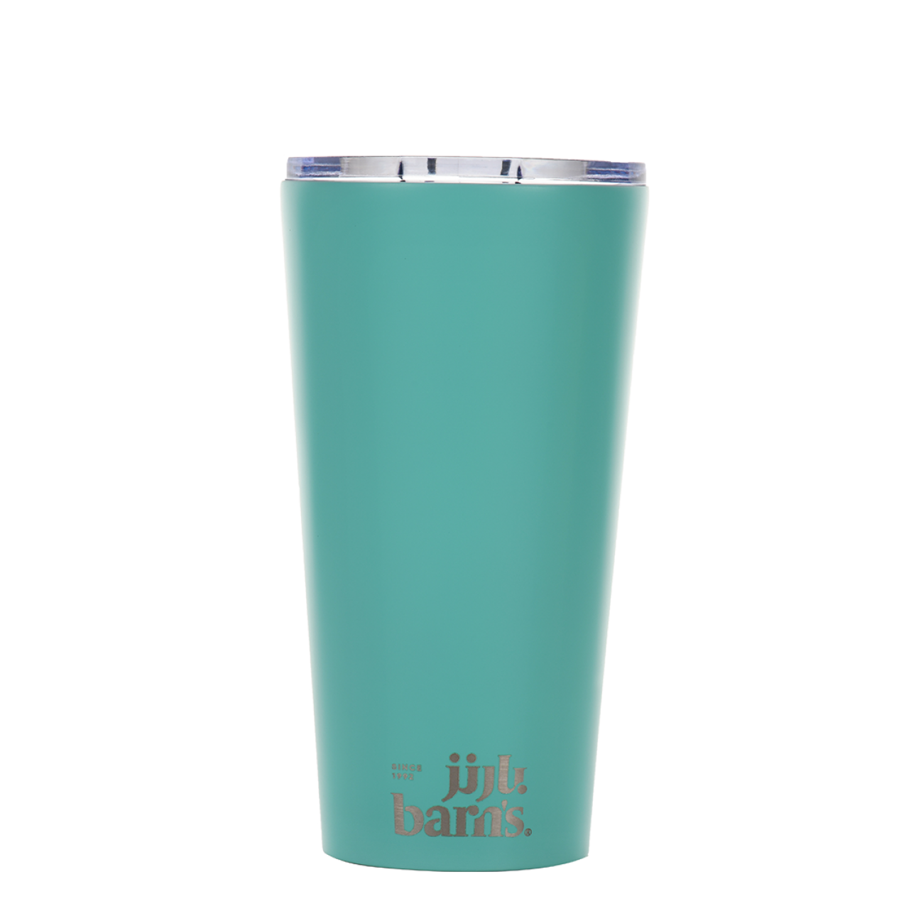 Thermal cup with a Open plastic cover Mint green 16Oz