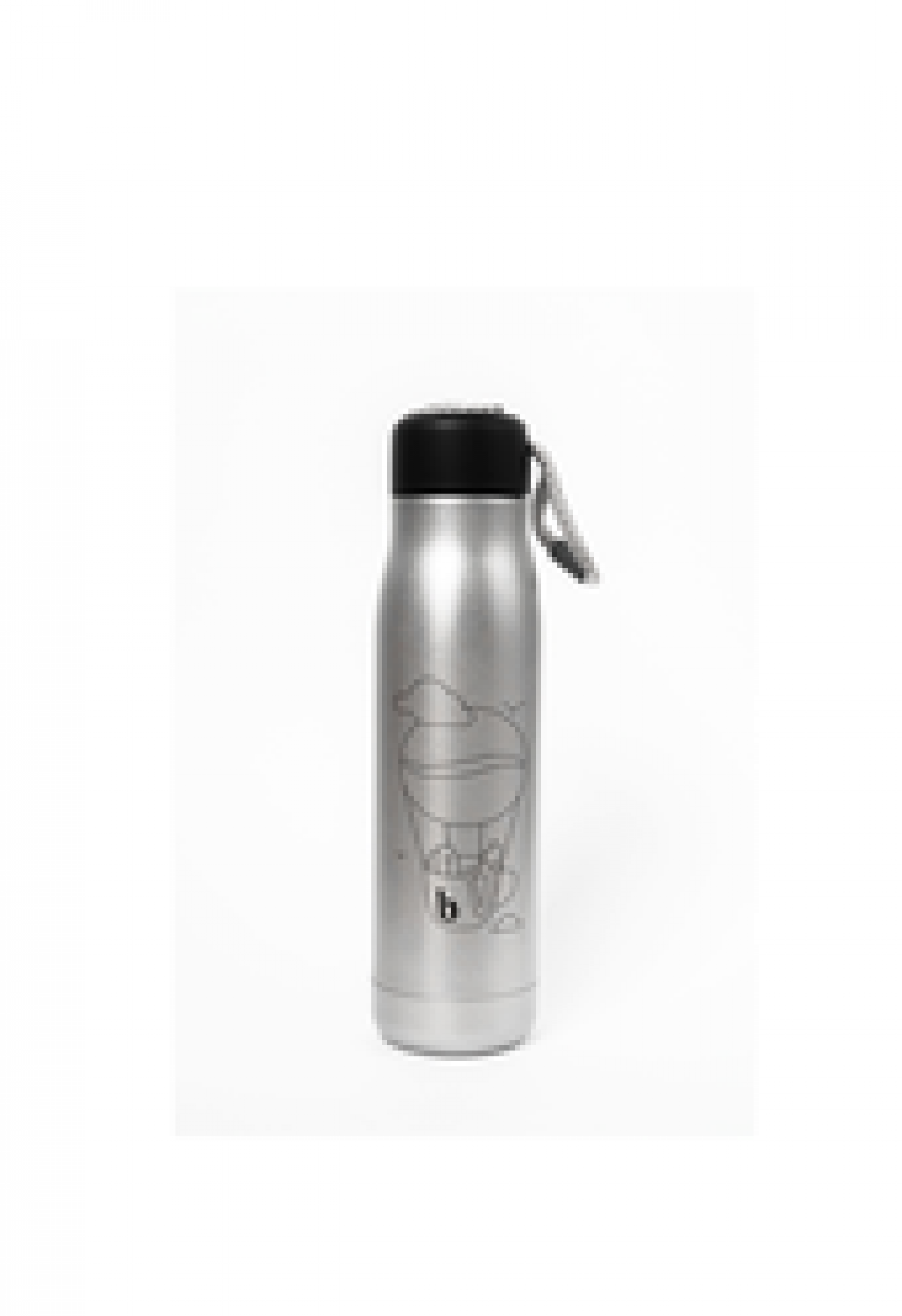 Zeyu Water Bottle 500ml Silver Gray